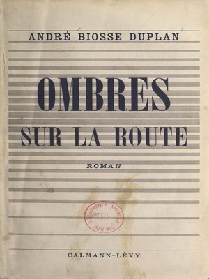 cover image of Ombres sur la route